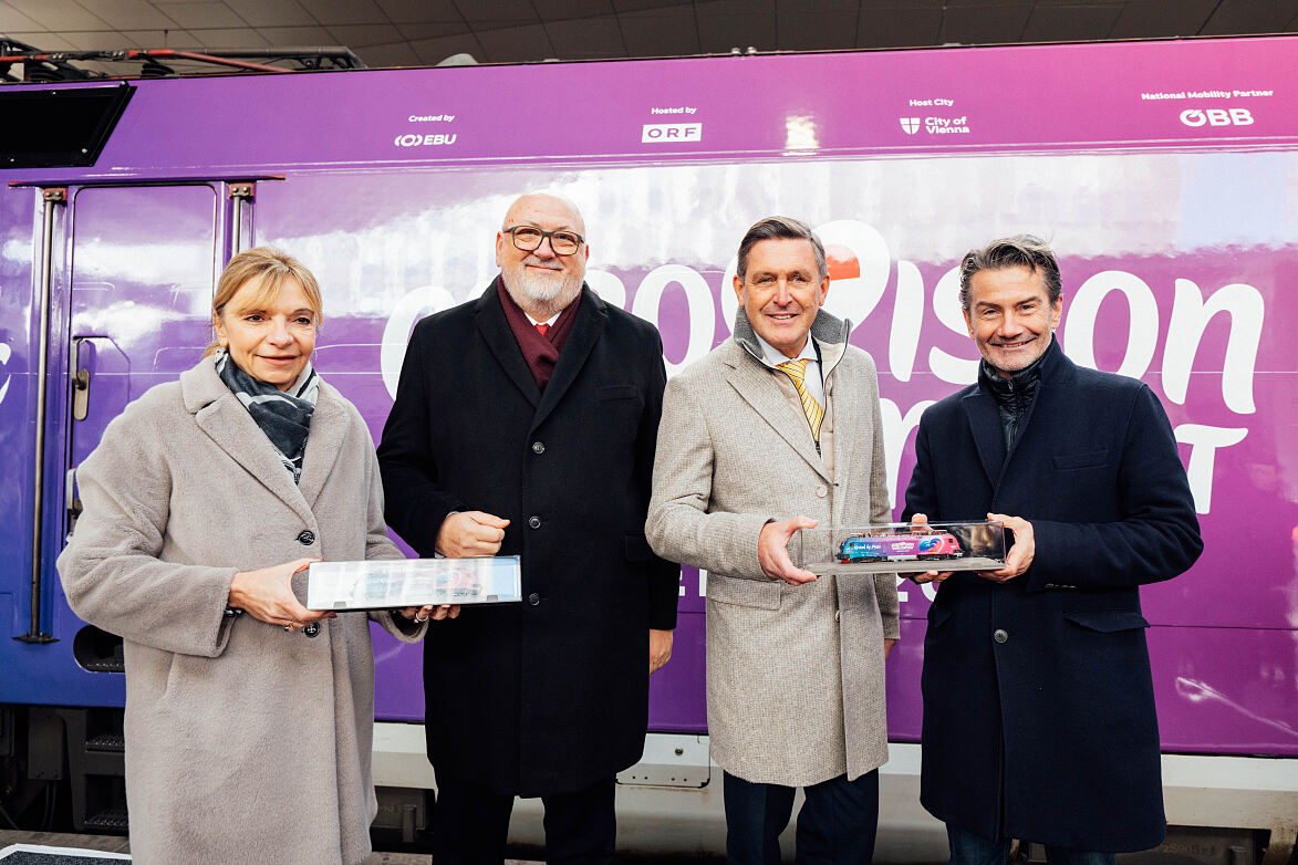 Loktaufe ESC_BM Hanke_GD Weißmann_CEO Matthä_c_OEBB_Willinger