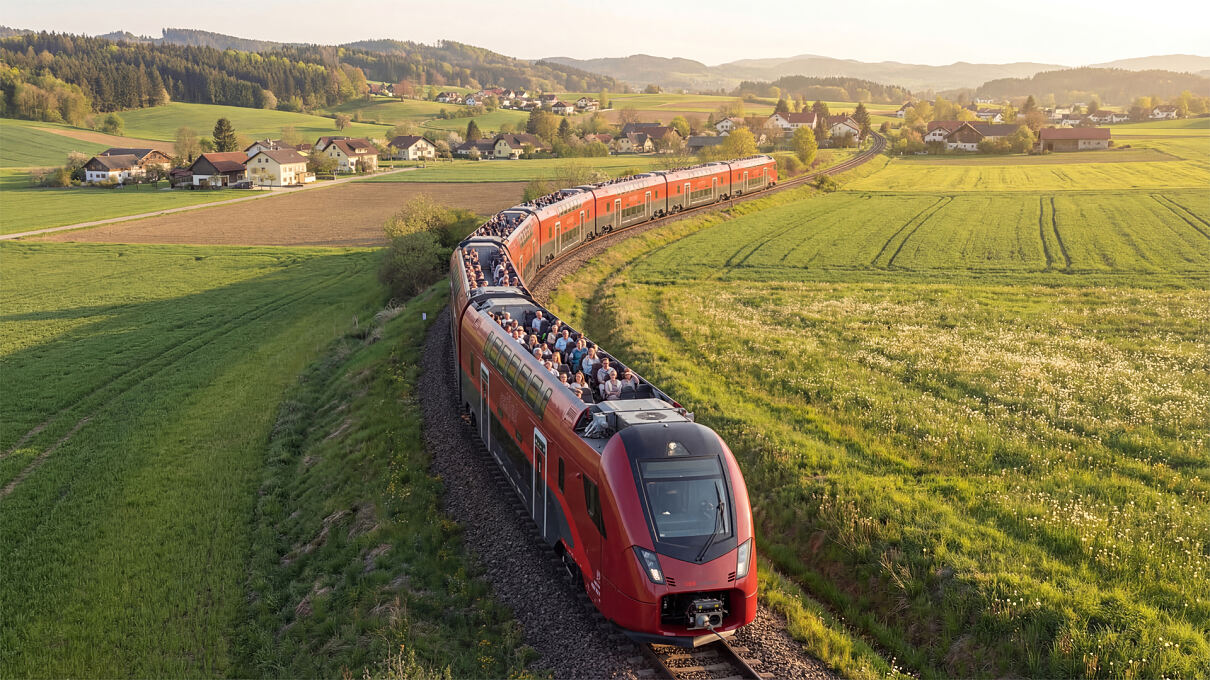Der neue Railjet Sonnendeck