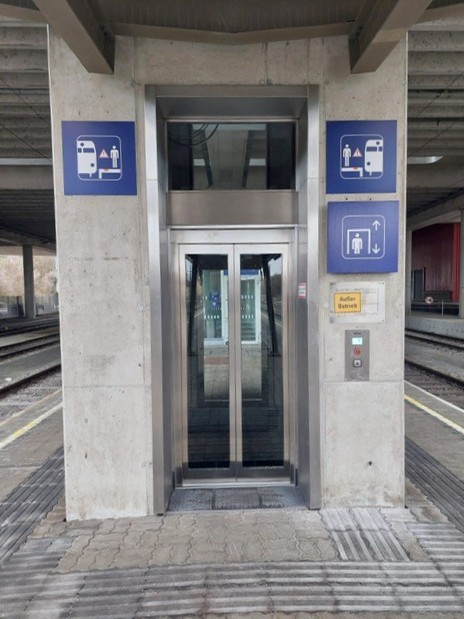 Neue Lifte am Bf. Steyr