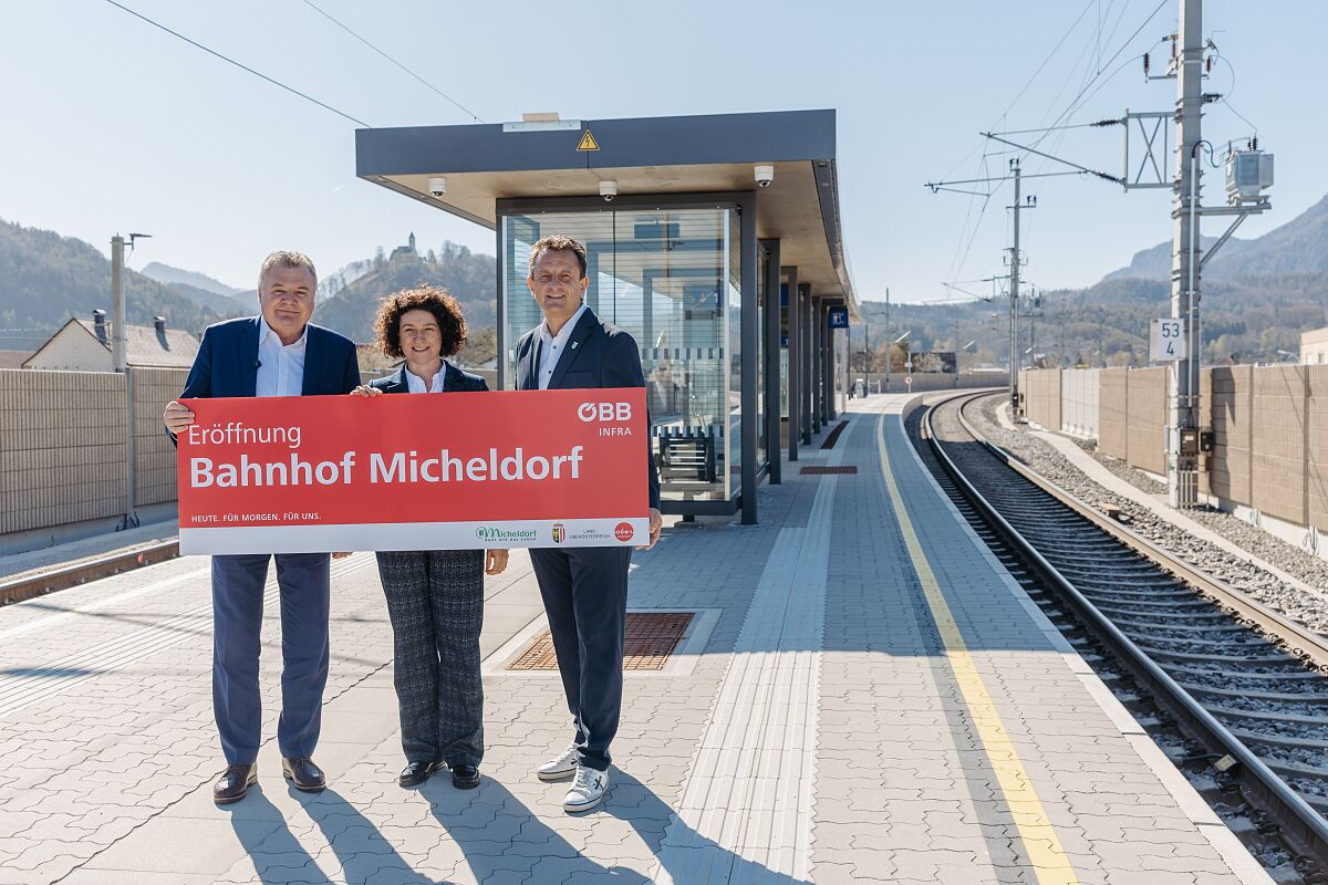 Eröffnung Bf Micheldorf