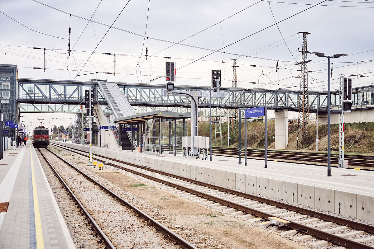 Bahnhof Sigmundsherberg wiedereröffnet