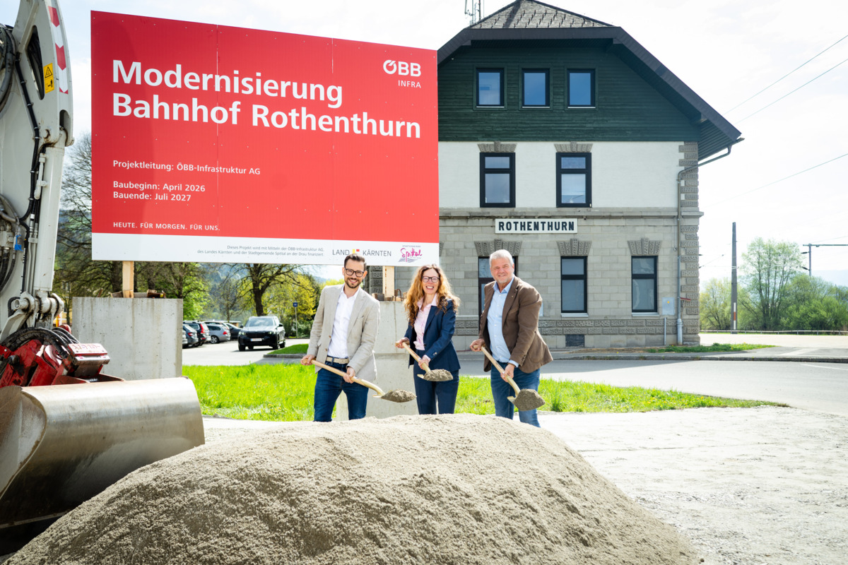 Baustart Bhf Rothenthurn