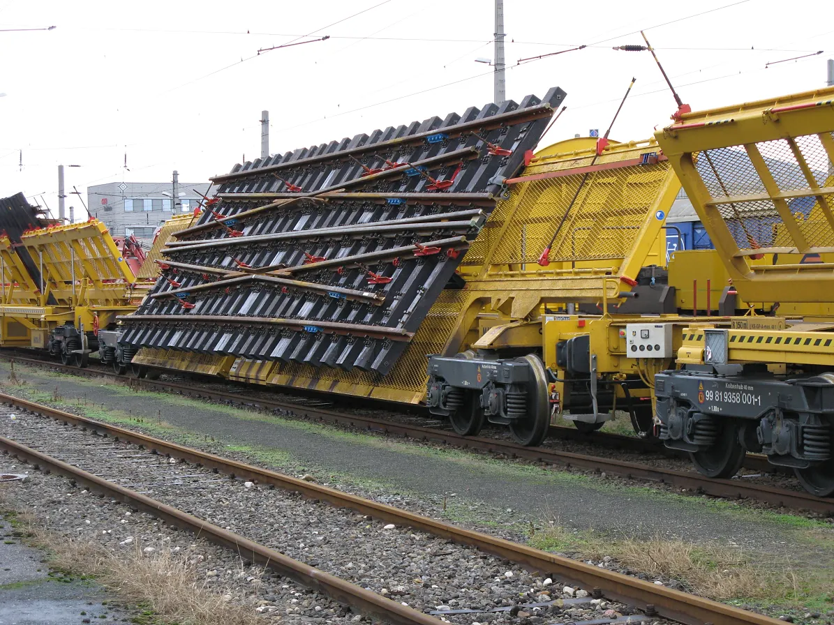 Weichentransportwagen