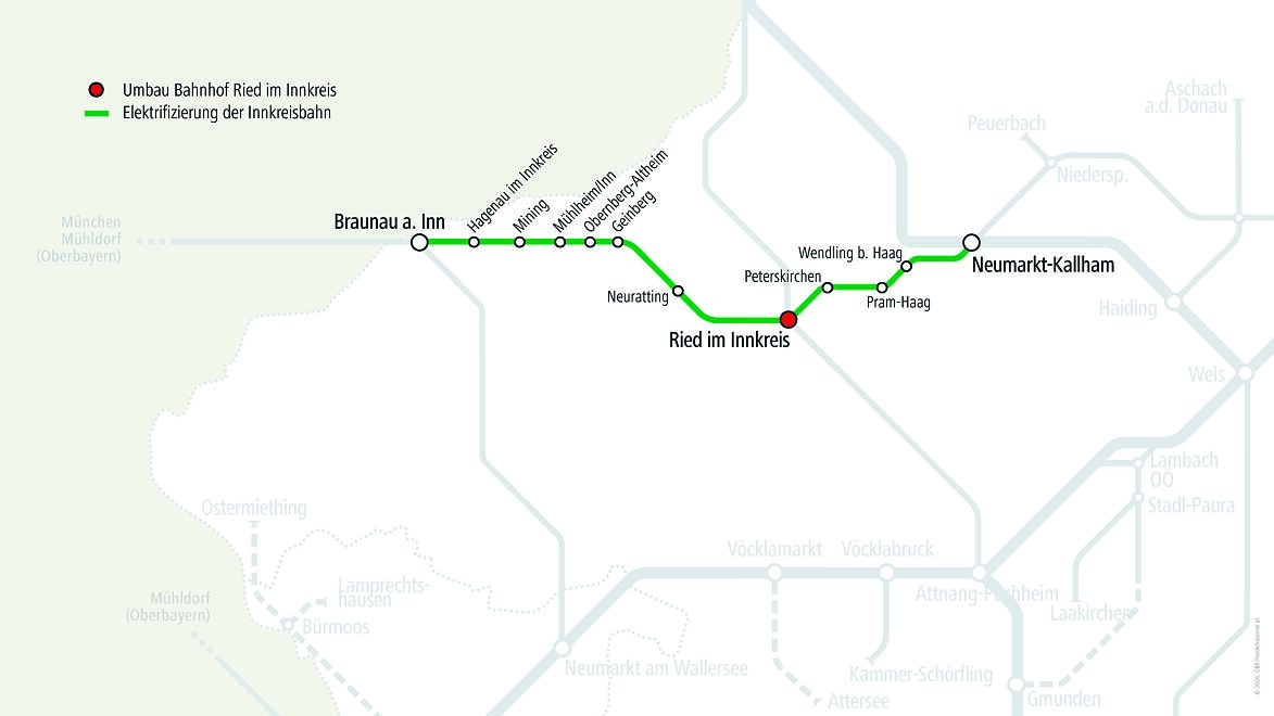 Elektrifizierung Innkreisbahn