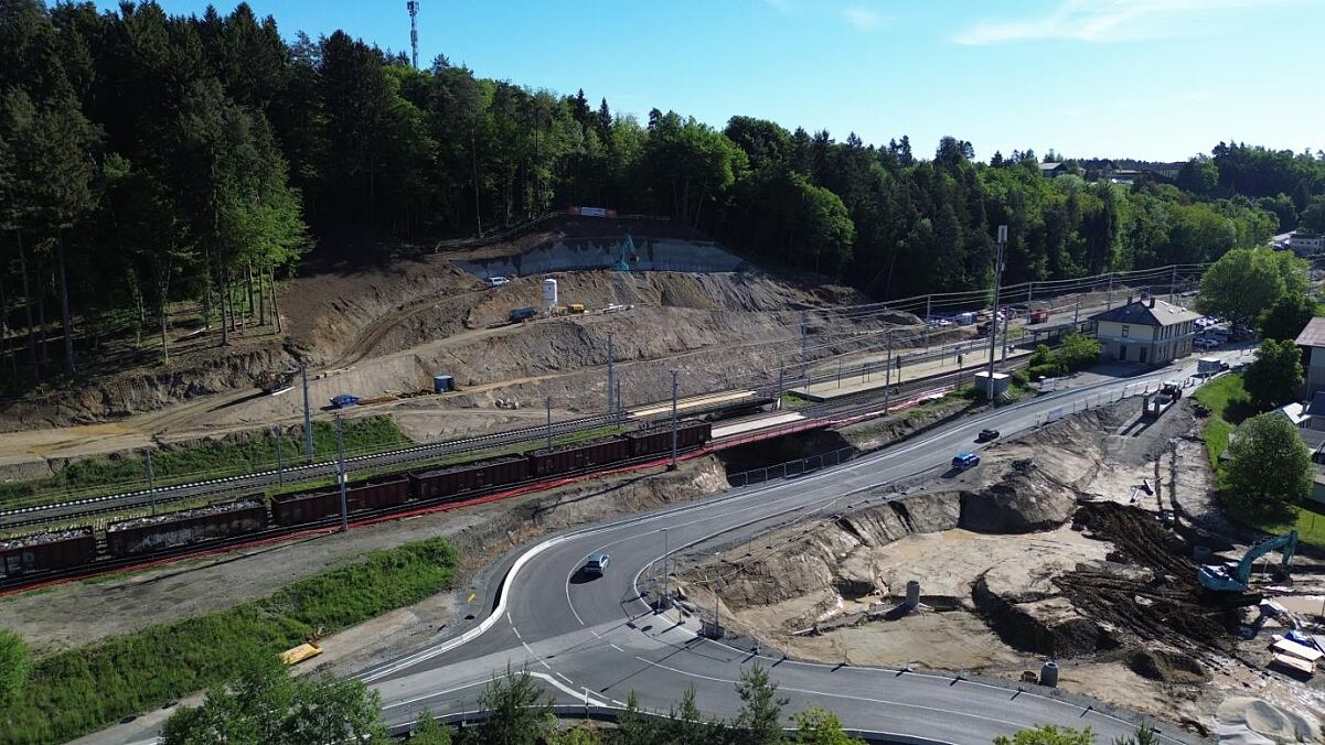 Baustelle Föderlach