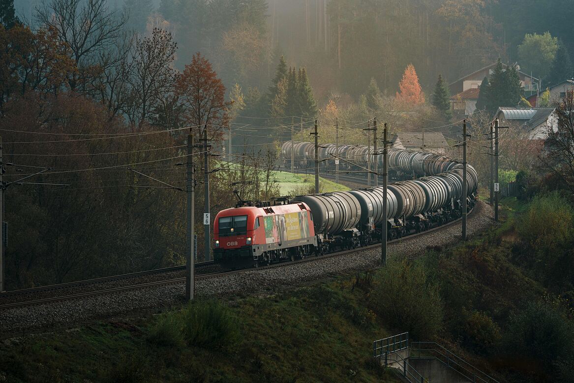 Güterzug auf der Passauer Strecke
