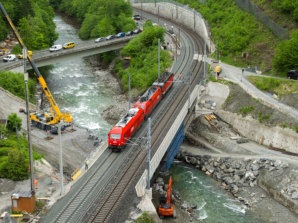Brückenbelastungstest Eschenau
