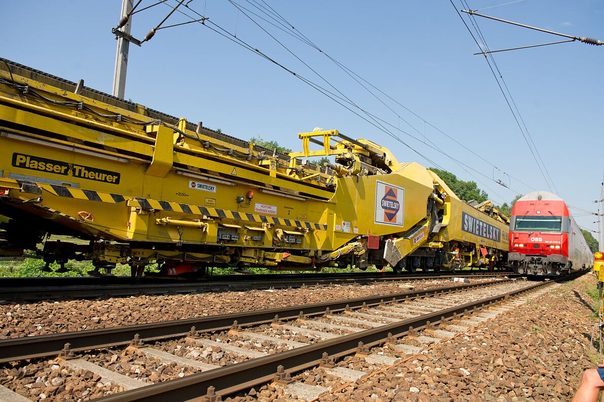 Bahnbaumaschine