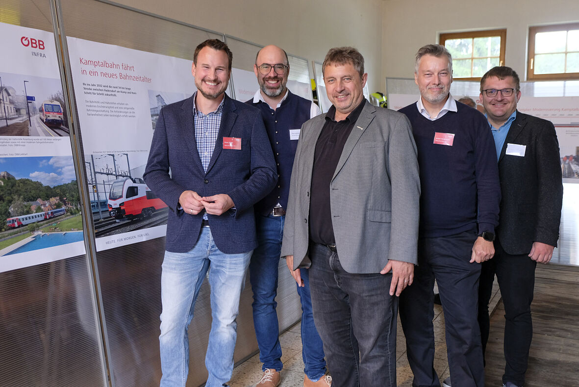 Planausstellung Kamptalbahn  Plank am Kamp