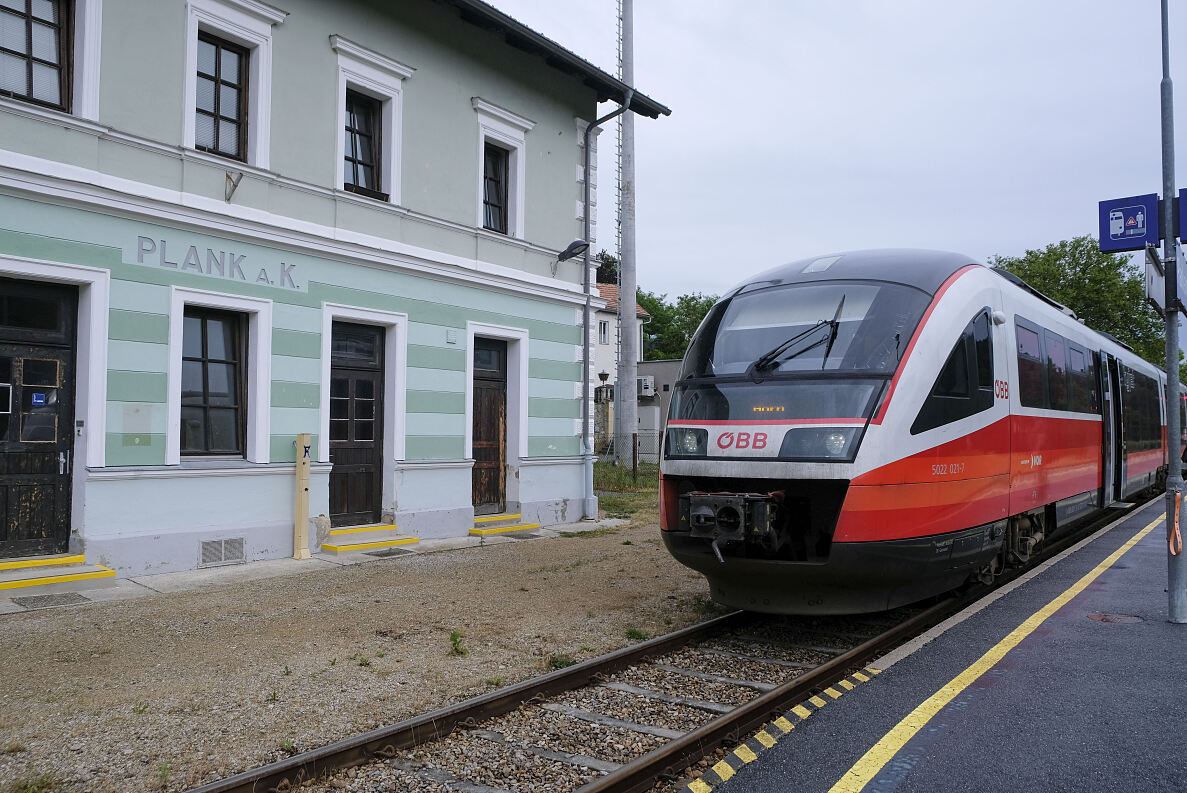 Kamptalbahn - Bf. Plank am Kamp