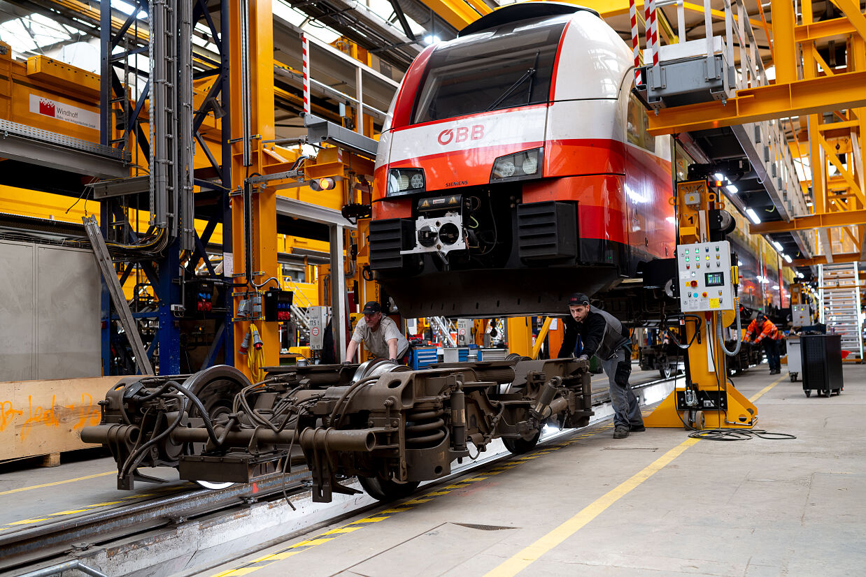 Cityjet_TS Werk Jedlersdorf1_c_OEBB_Steinberger