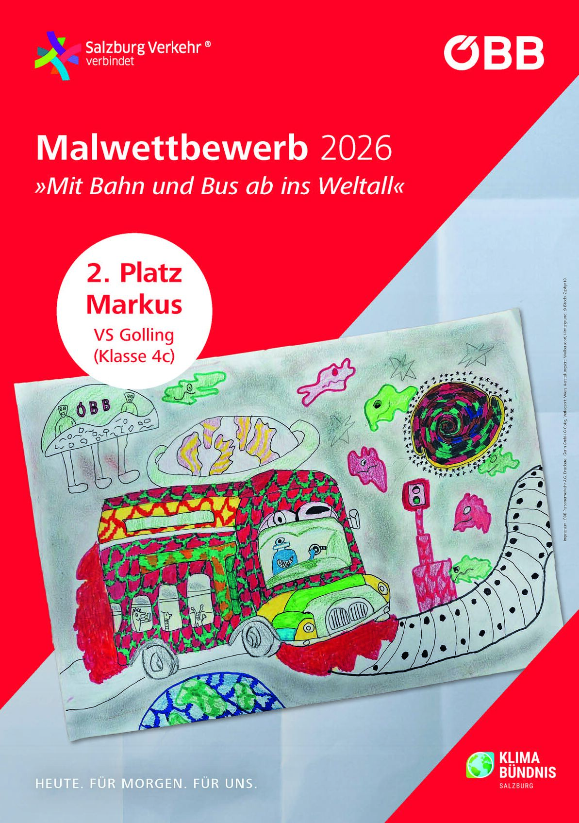 Plakat 2. Platz Malwettbewerb 2026