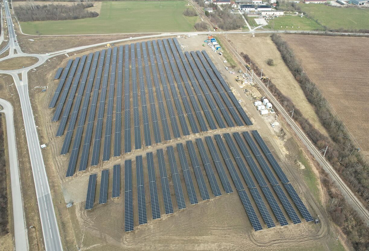 Agri-PV-Anlage Donnerskirchen_Drohne