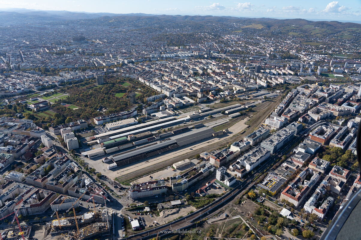 Das alte Nordwestbahnhofareal