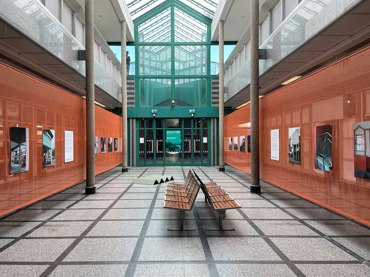 Ausstellung Letzte Aufnahme Bahnhof Bregenz