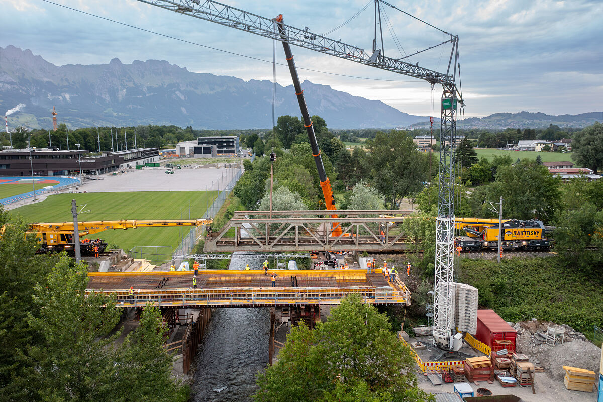 Streckenmodernisierung Feldkirch-Buchs