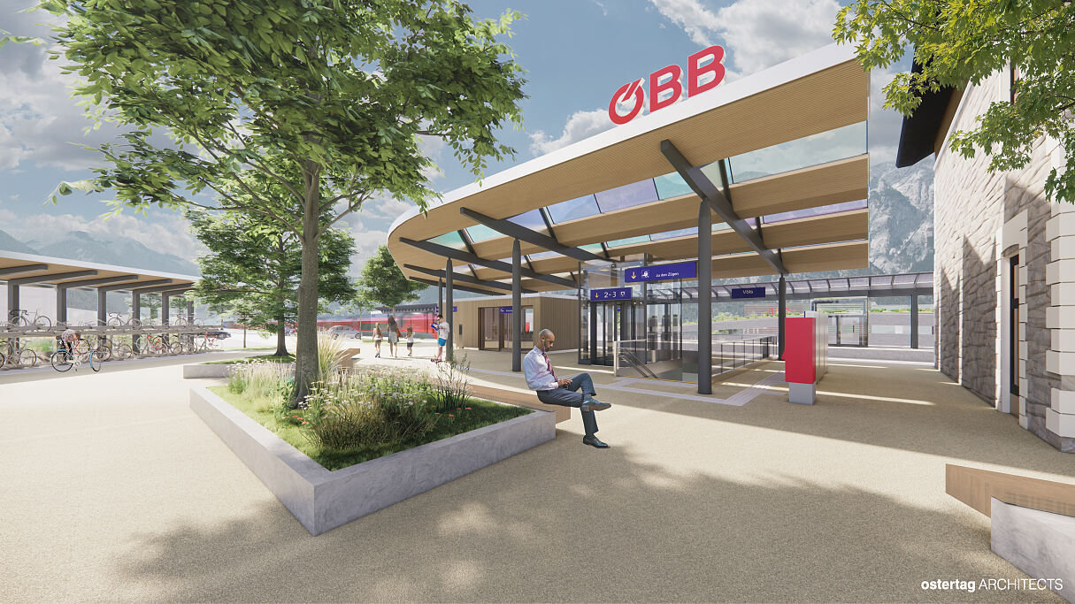 Bahnhof Völs neu