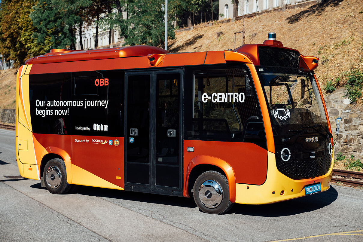 Postbus_Otokar_vollautomatisierter E-Bus_c_OEBB_Daniel_Willinger