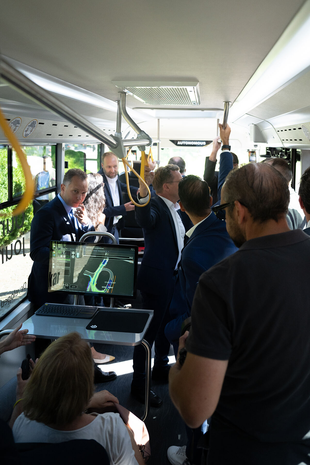 Autonomer Bus in Alpbach