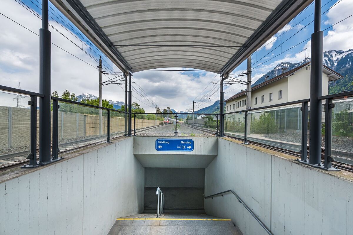 Haltestelle Nenzing wird modernisiert 