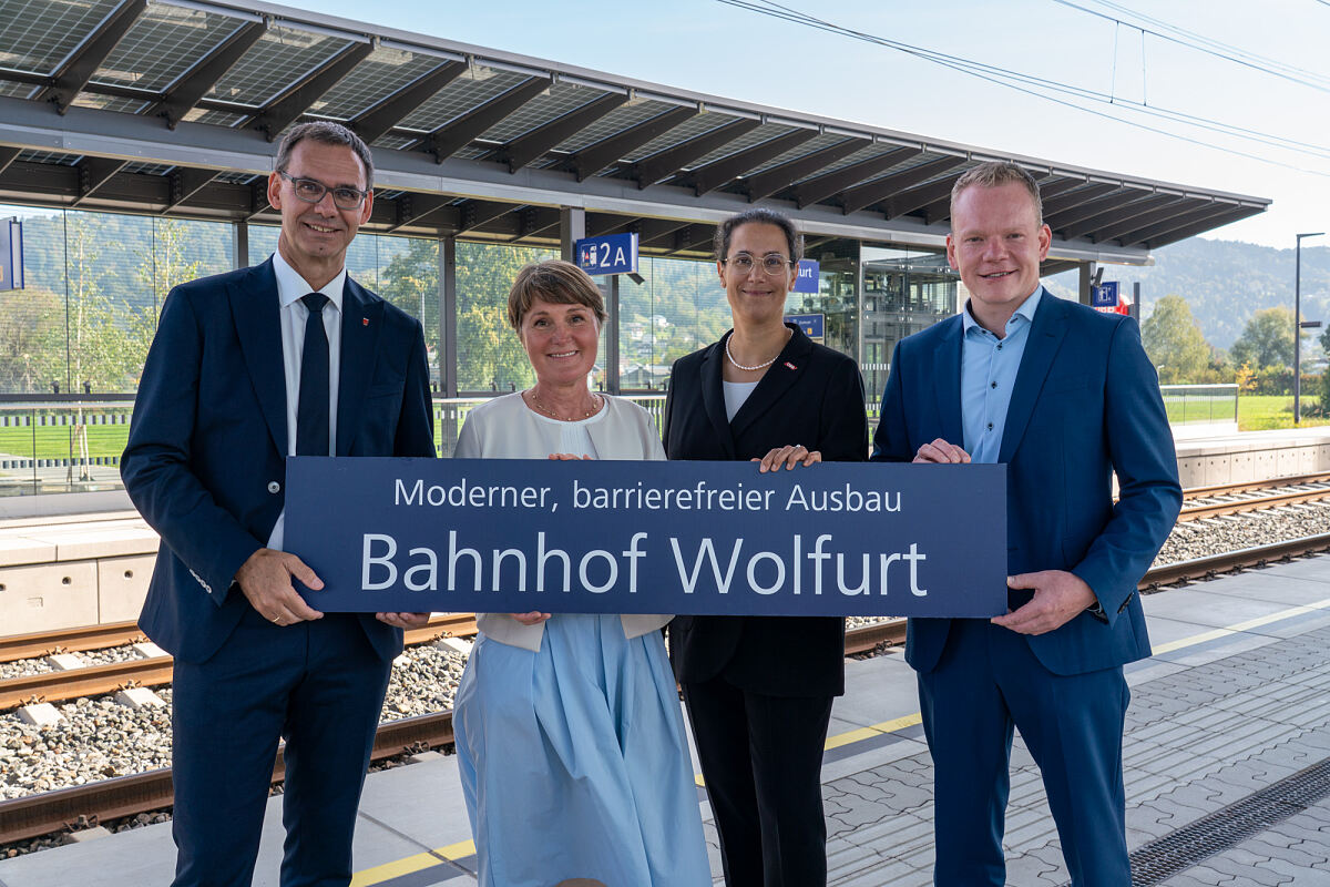 Eröffnung Bahnhof Wolfurt