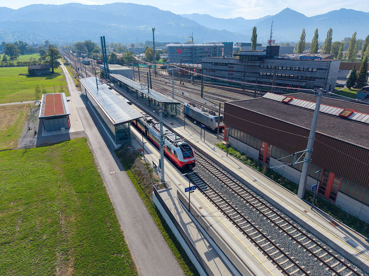 Eröffnung Bahnhof Wolfurt