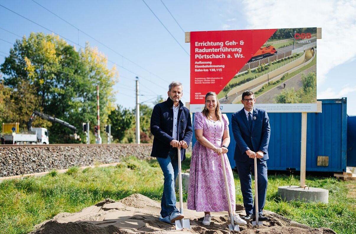 Baustart UF Pörtschach