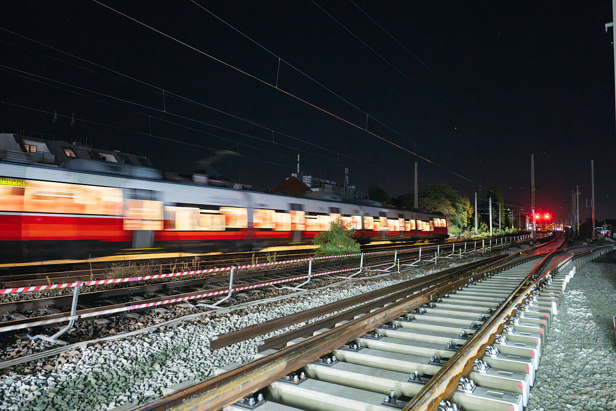 Bauen, während die Züge weiterfahren