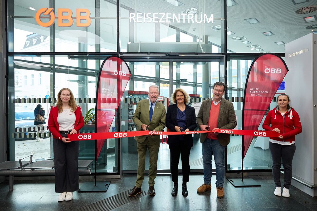 Neueröffnung ÖBB Reisezentrum Hbf Wiener Neustadt