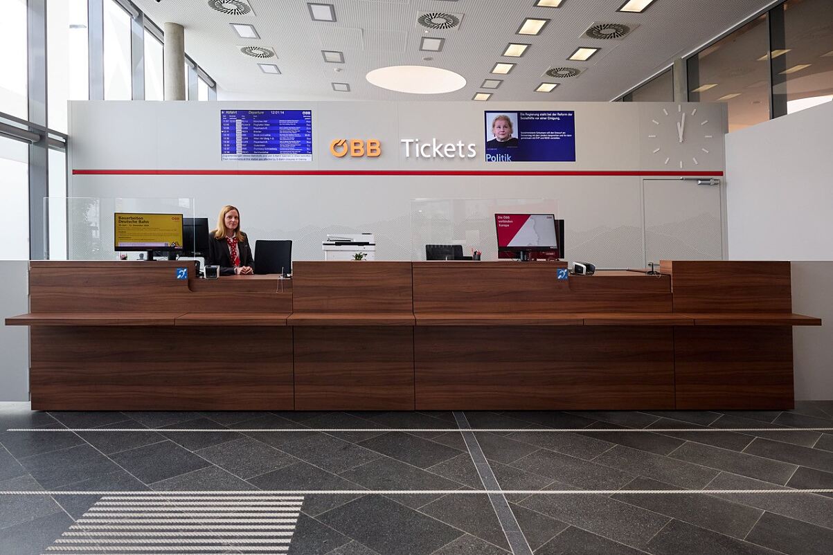 Neueröffnung ÖBB Reisezentrum Hbf Wiener Neustadt