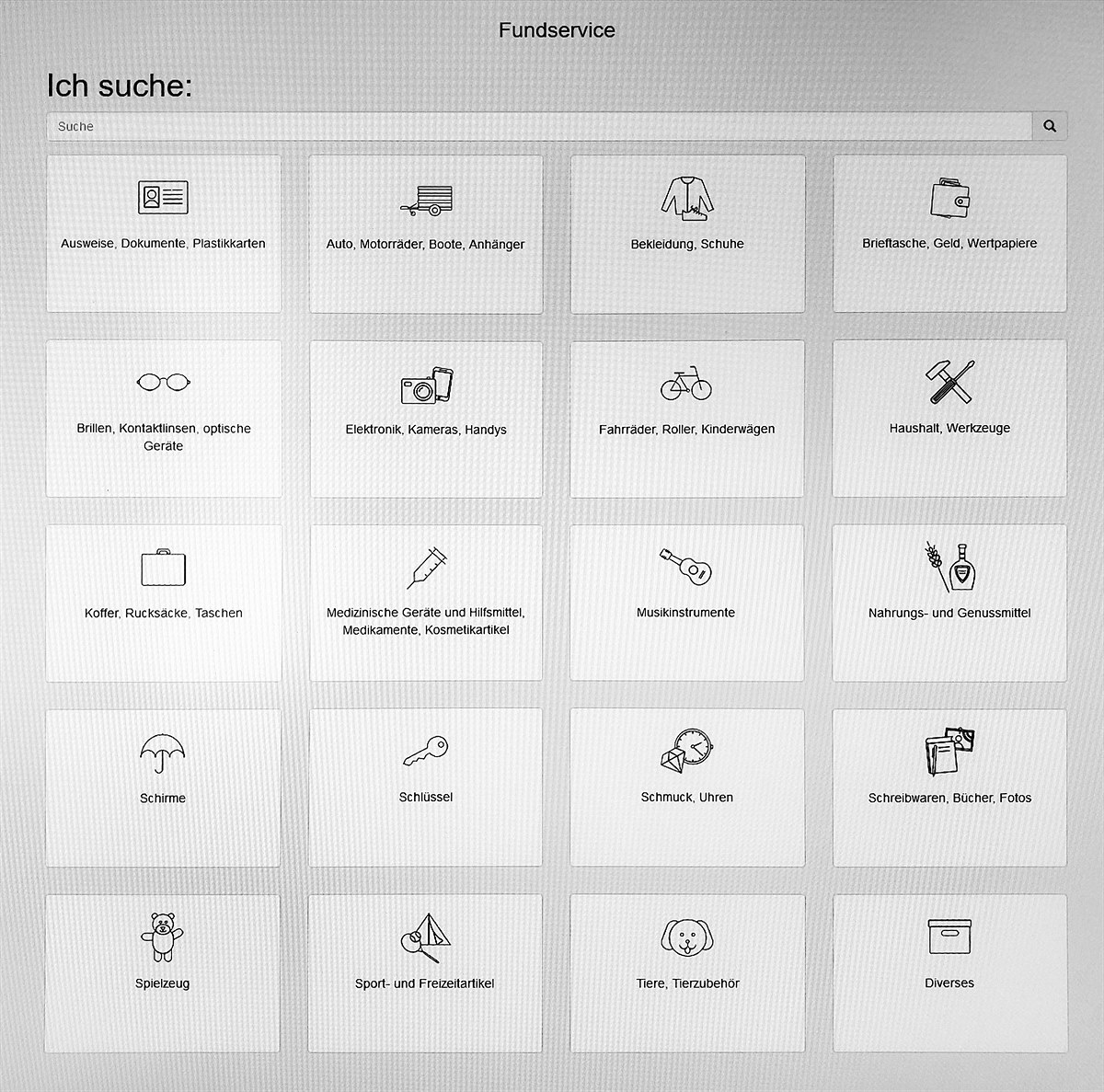 ÖBB Screenshot_Lost & Found-App