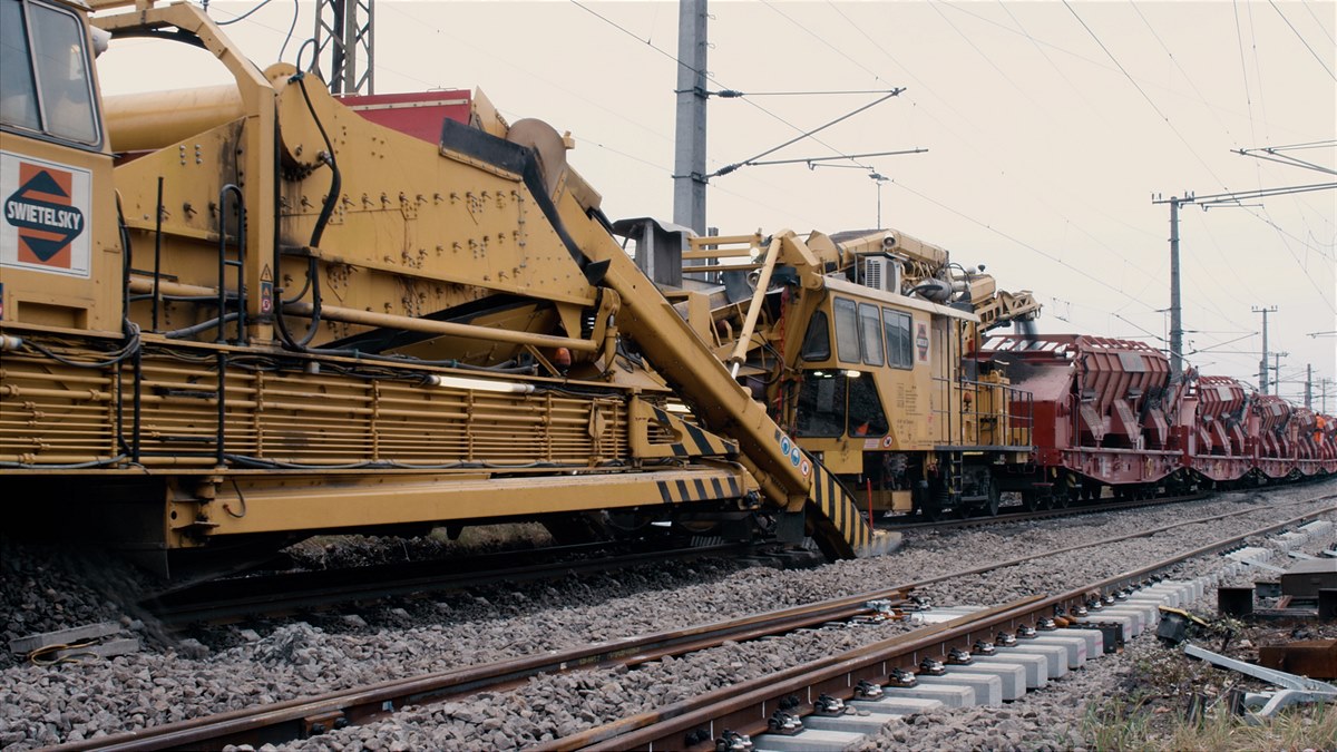 ÖBB - Verschiebebahhof Wels_Gleisarbeiten (c)ÖBB_Wexplore