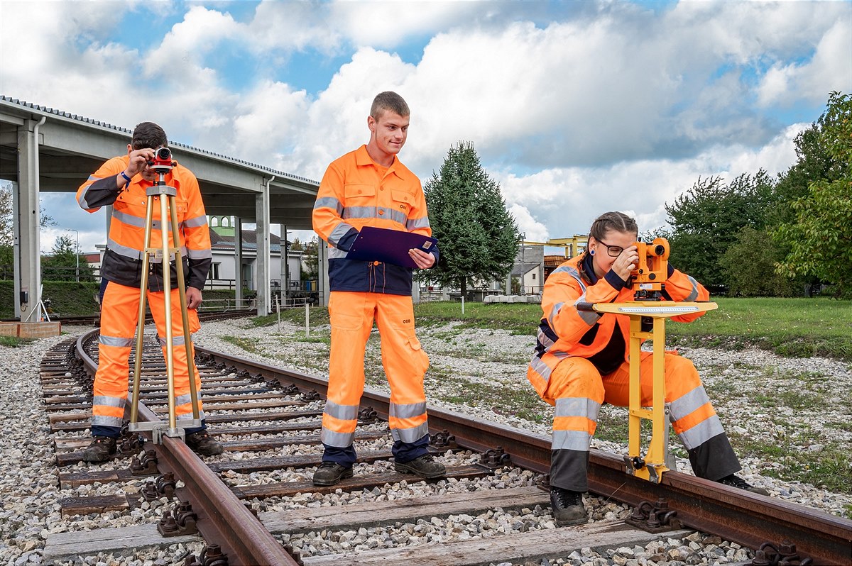 ÖBB Lehre Gleisbautechnik (c) ÖBB Fritscher