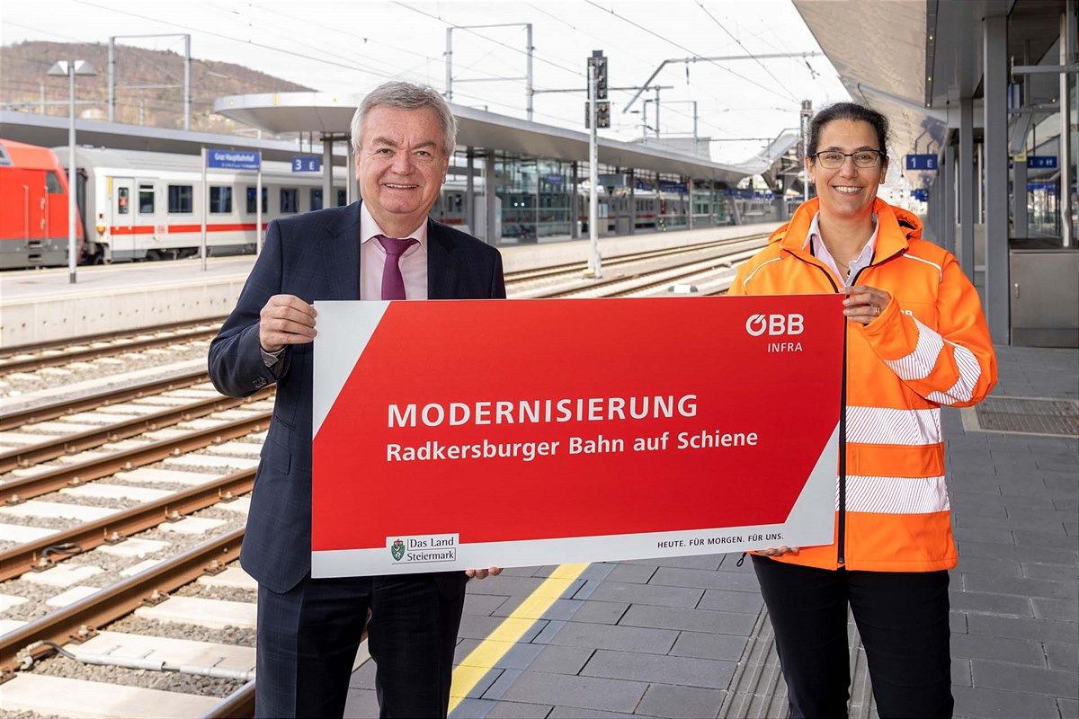 Modernisierung Radkersburger Bahn