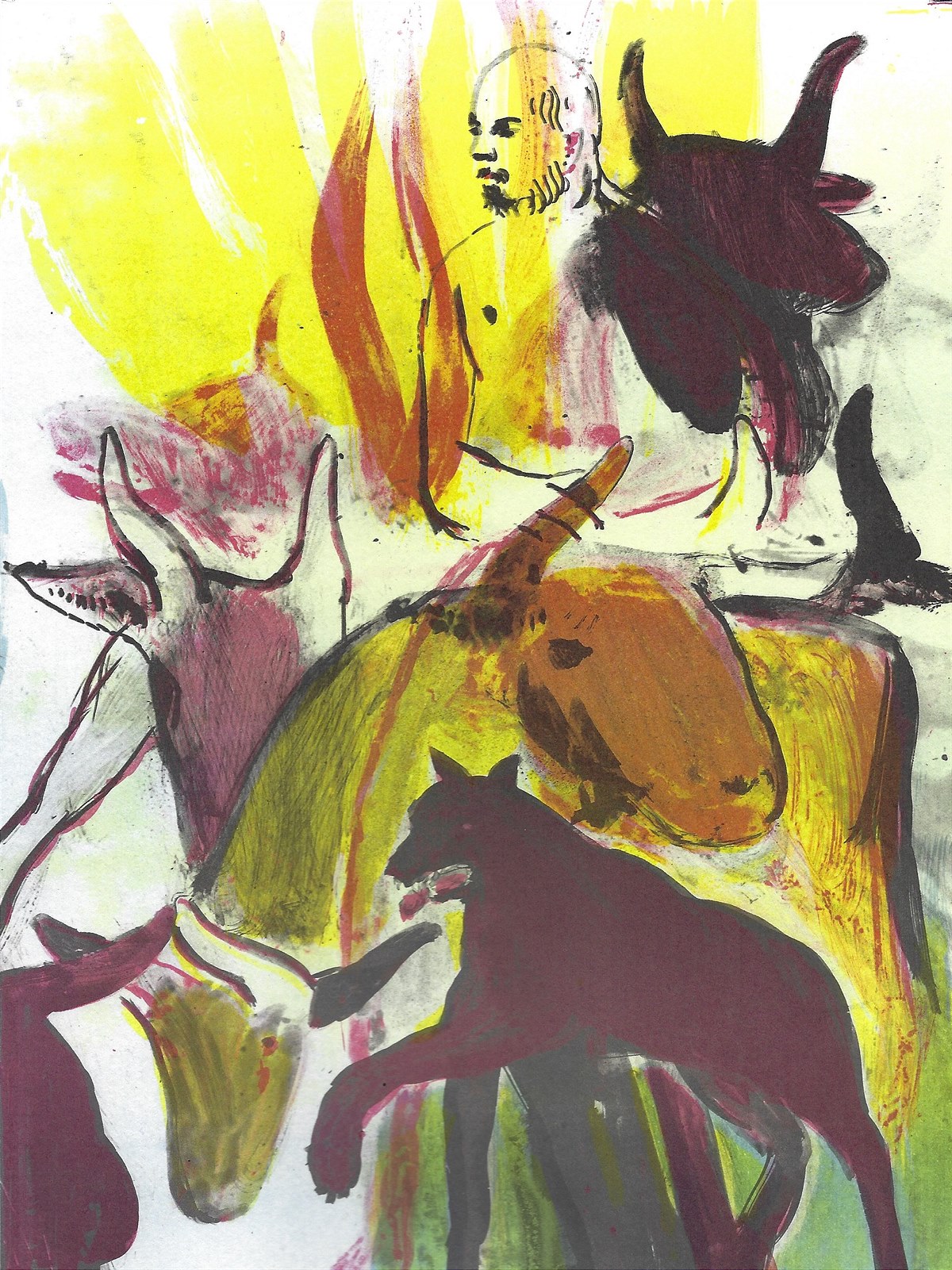 Aquarell von Michael Hedwig