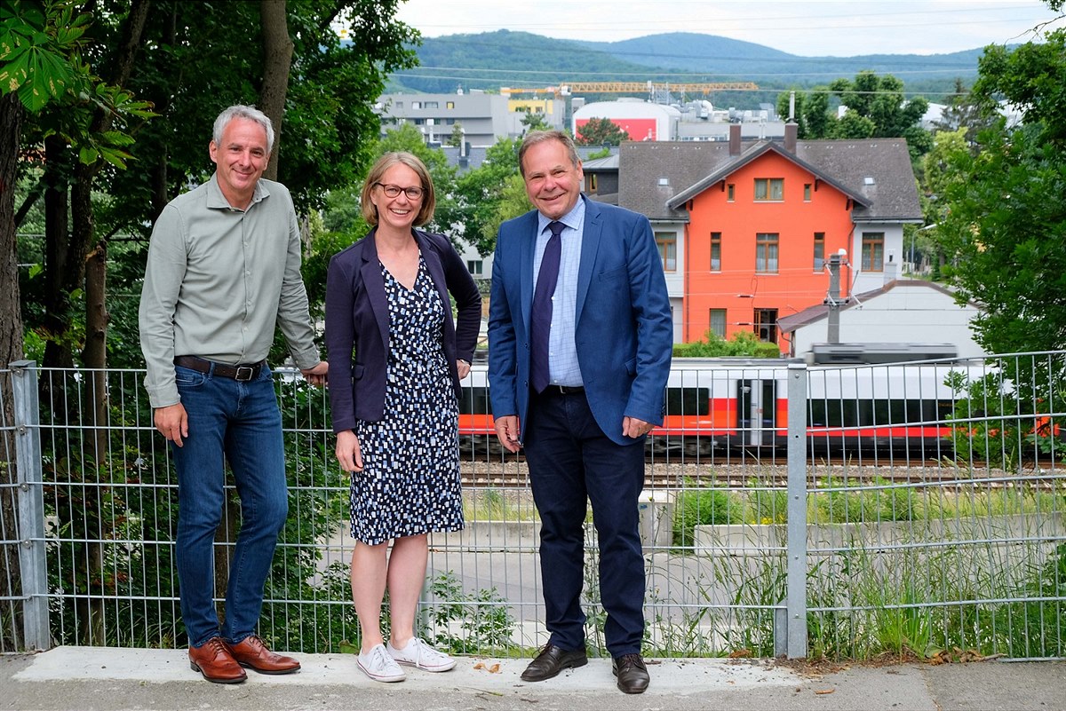 Baustart Loudonsteg