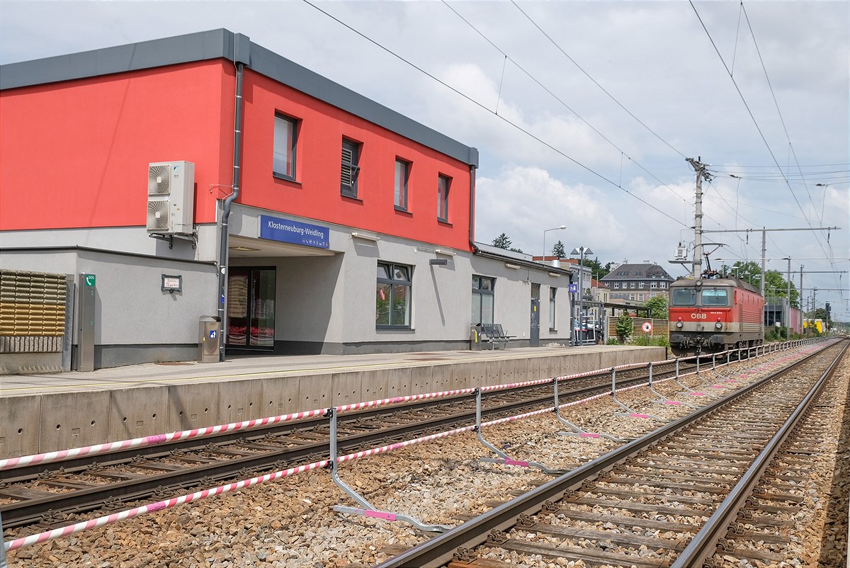 Haltestelle Klosterneuburg-Weidling © ÖBB_Christian Zenger