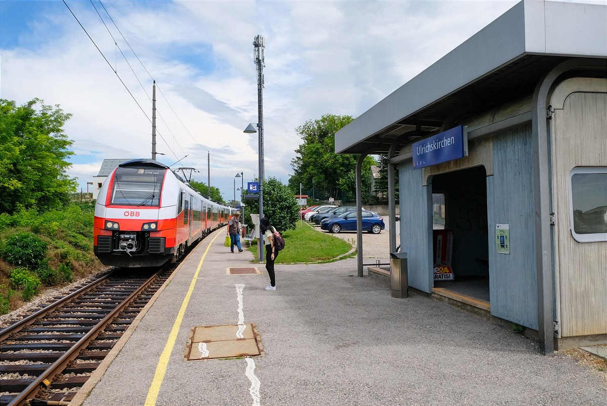 Haltestelle Ullrichskirchen 2 © ÖBB, Christian Zenger
