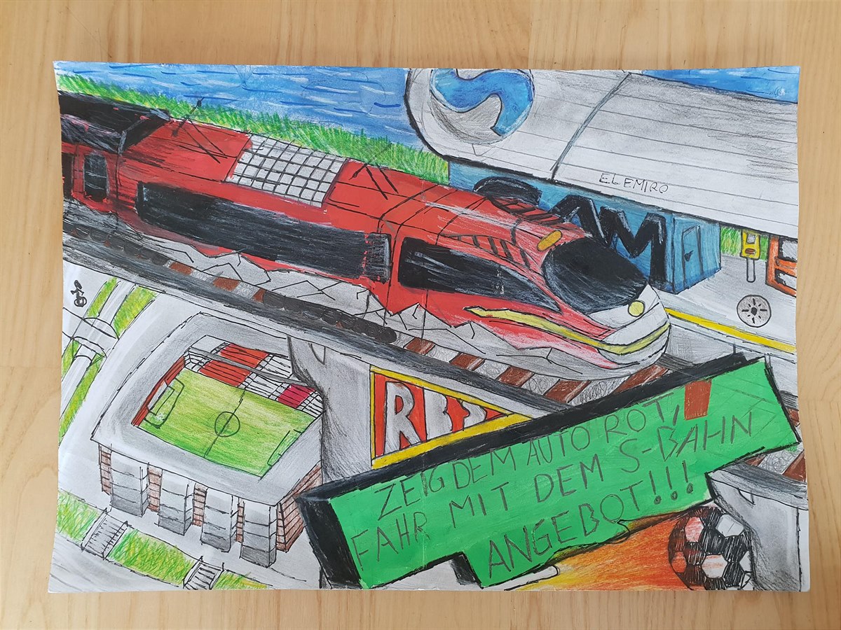 Zeichnung ohne Plakat 2. Platz Emir Hodzic