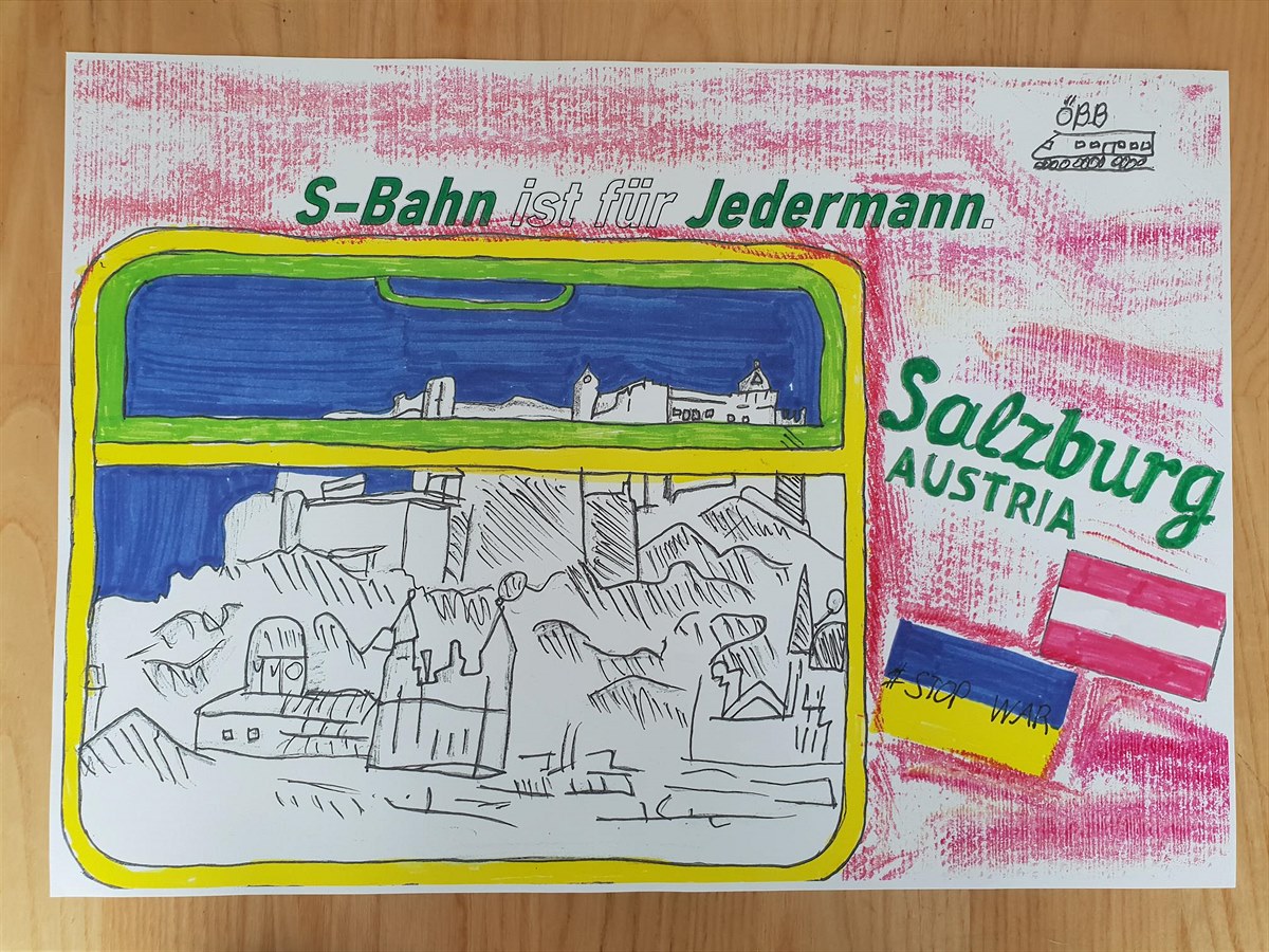 Zeichnung ohne Plakat Klassenpreis 1