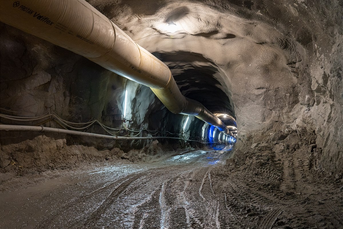 Tunnel ÖBB Kraftwerk Tauernmoos