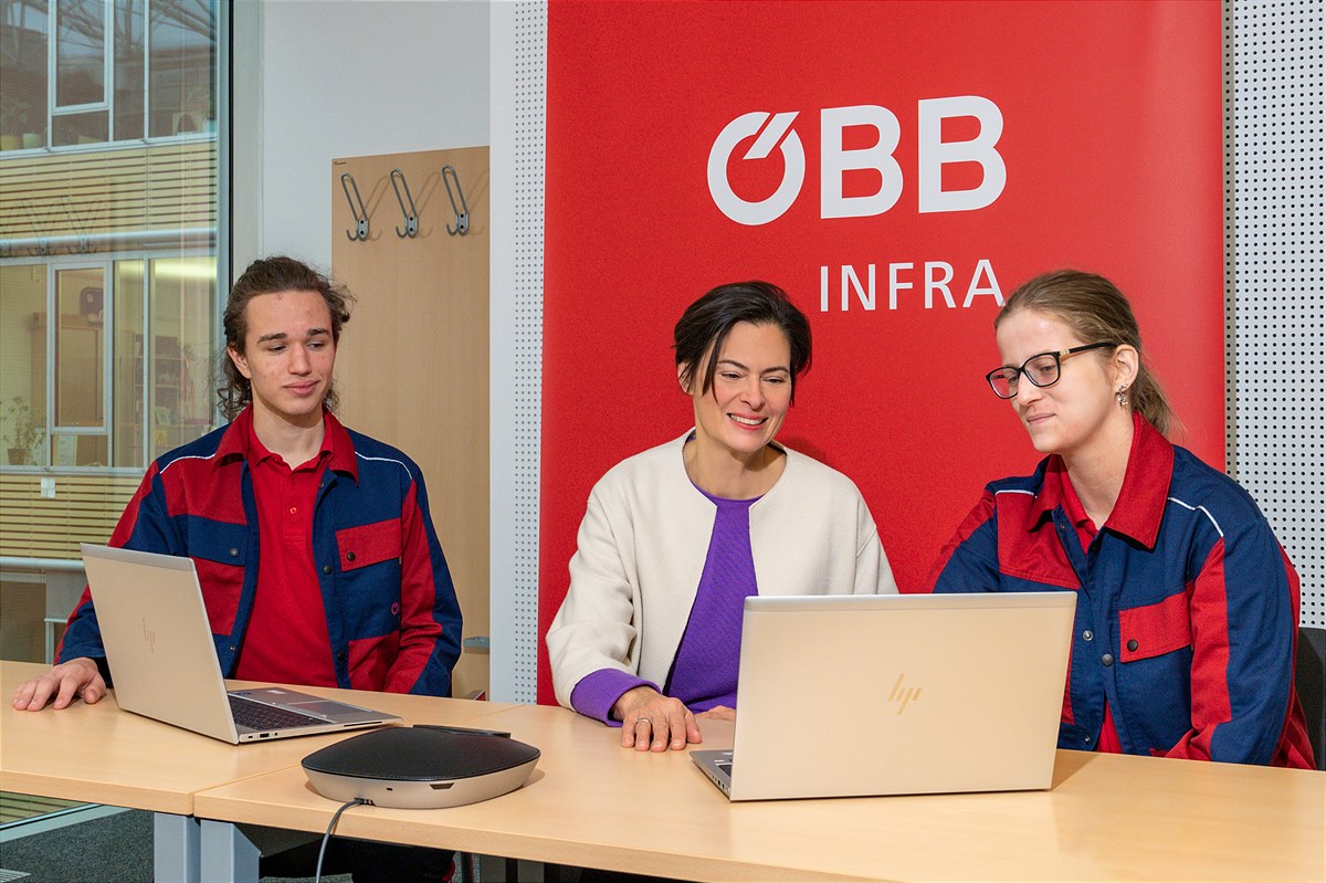 Eigener Laptop für neue ÖBB-Lehrlinge