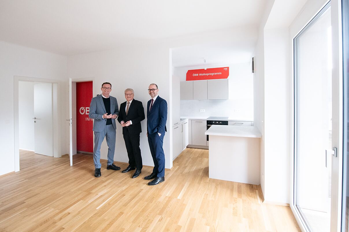 ÖBB sanieren Wohnhäuser für Mitarbeiter:innen in Linz