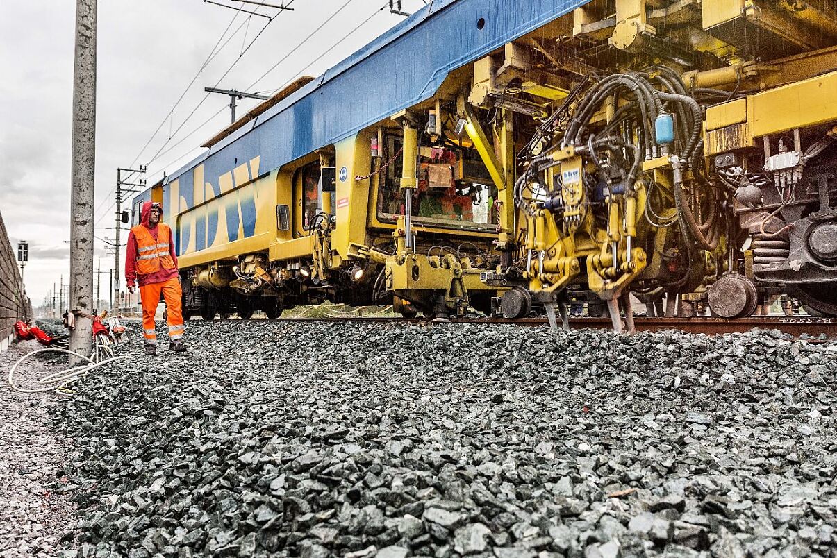 Stopfmaschine © ÖBB, Hämmerle