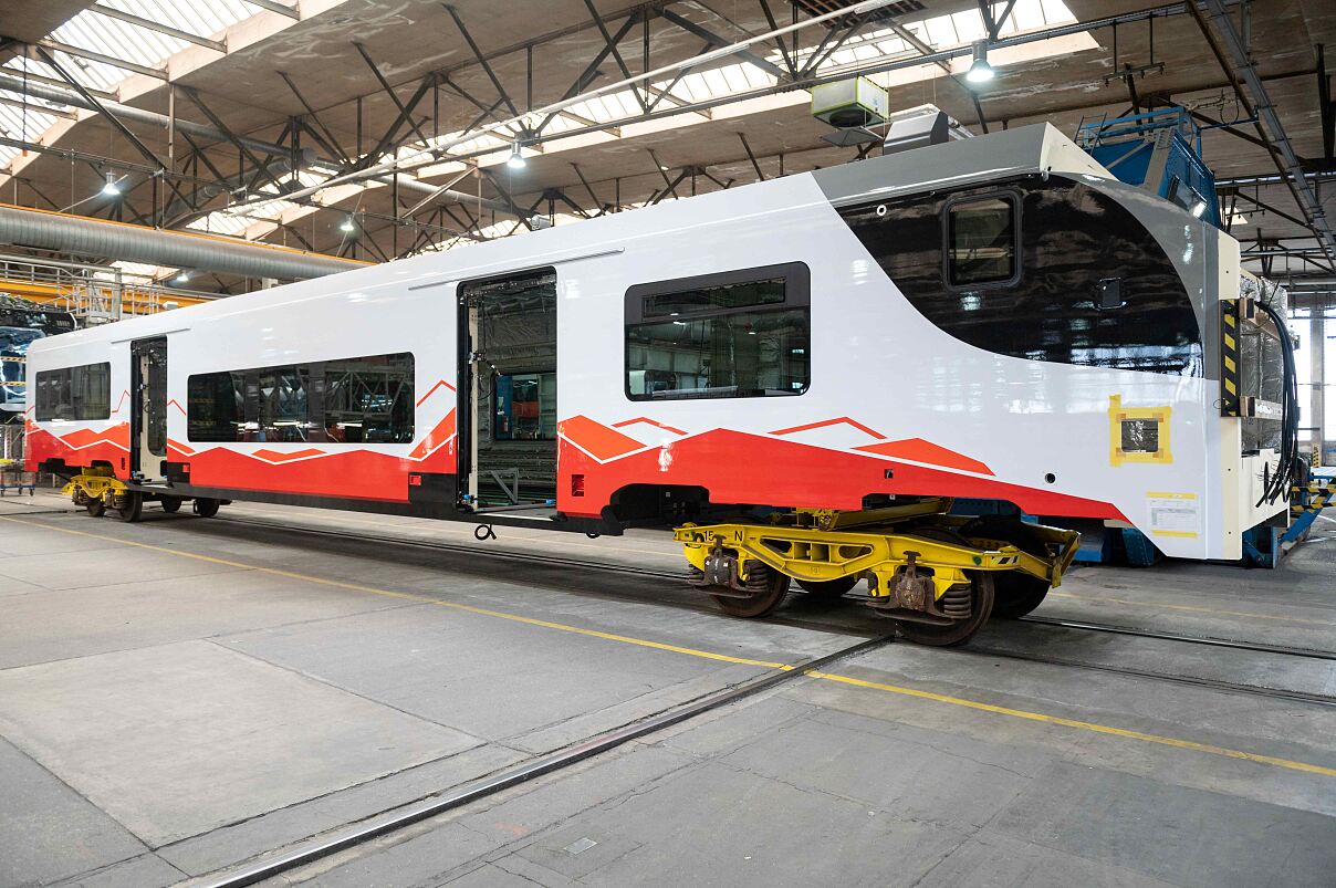 Wagenkasten Siemens DML für Tirol