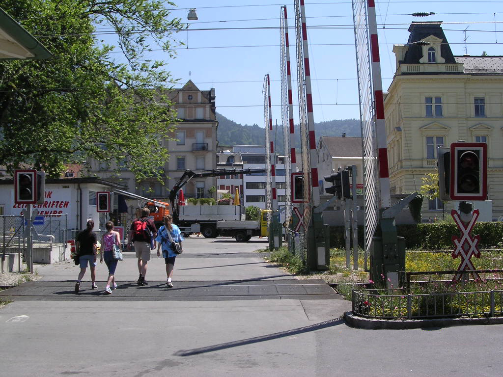 Eisenbahnkreuzung Bregenz