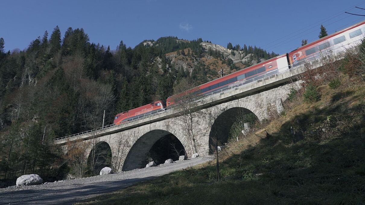 Railjet Arlbergbahnstrecke