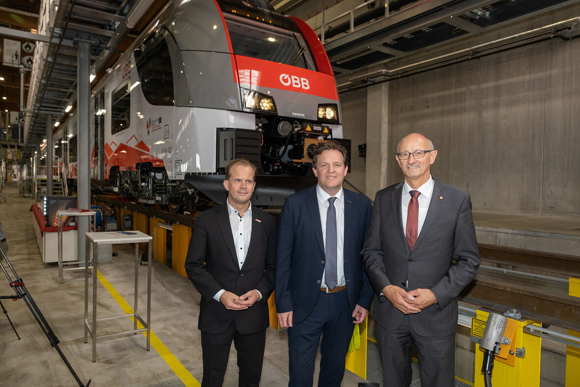 Inbetriebnahme ÖBB Cityjet Siemens Desiro ML