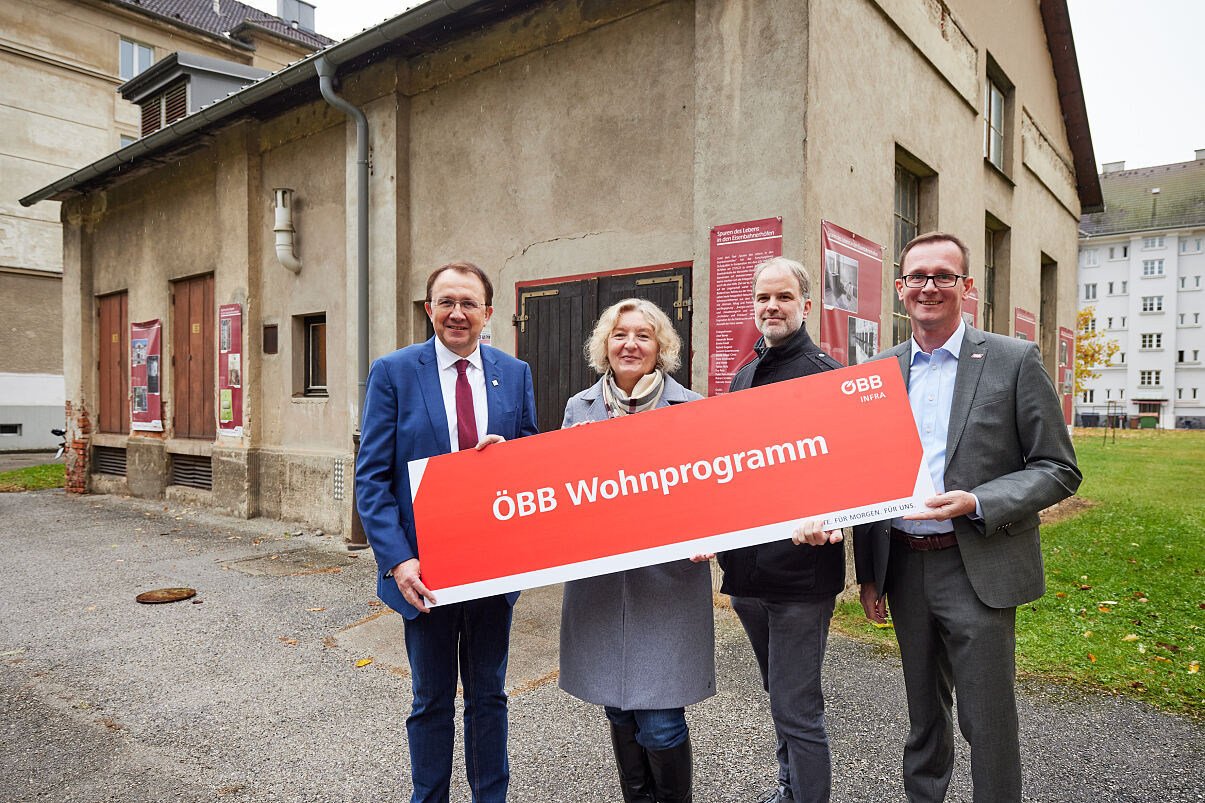 ÖBB präsentieren innovatives Wohnbauprojekt in St. Pölten