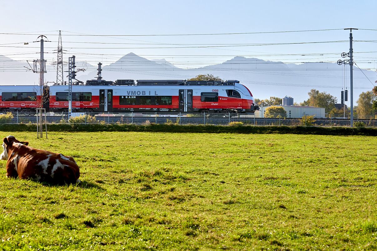 Alle neuen Nahverkehrszüge für Vorarlberg sind pünktlich ausgeliefert worden 